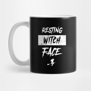 Resting Witch Face Funny Halloween Teacher Mug